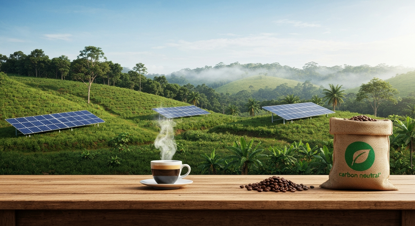 Carbon Neutral koffie uit Brazili&euml;.