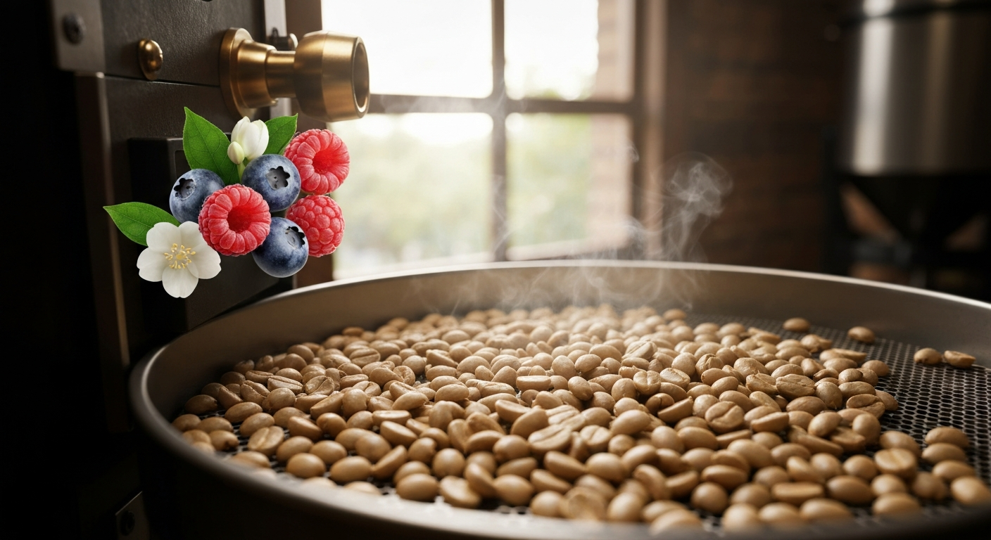 Hoe brand je een fruitige Ethiopische koffie?