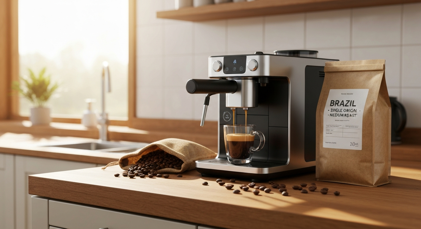 Is Braziliaanse koffie geschikt voor een volautomaat?