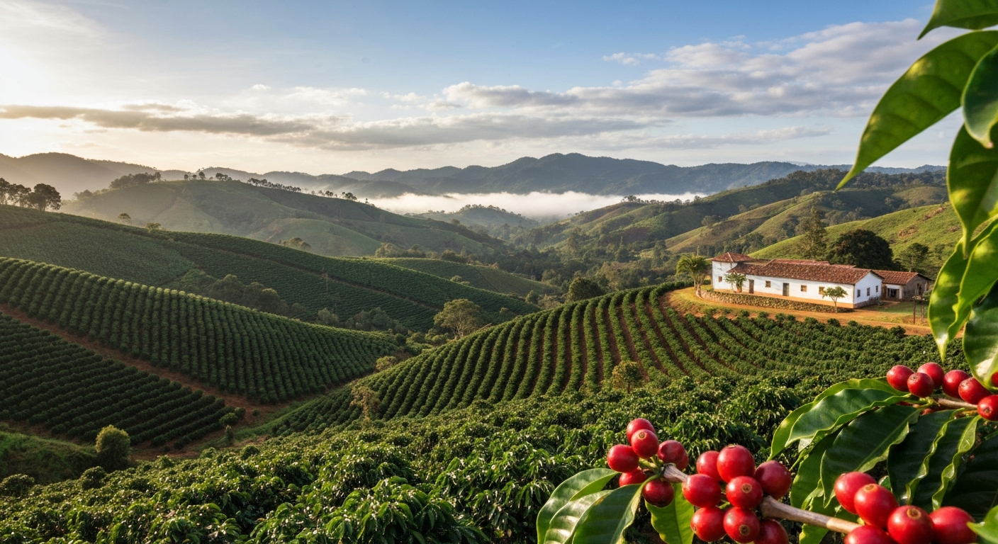 Sul de Minas: de bekendste koffieregio van Brazili&euml;.