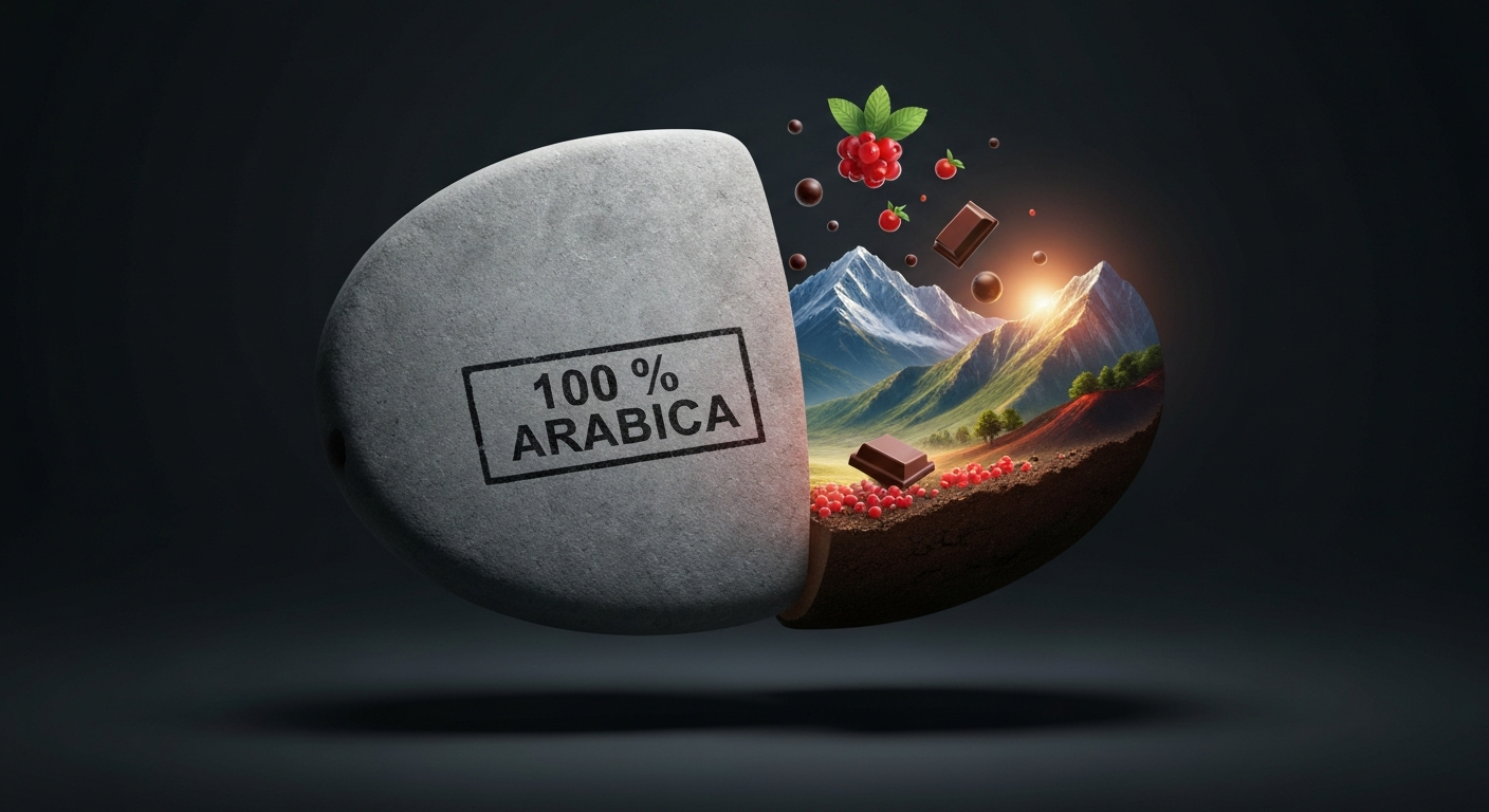 Waarom 100% Arabica niet alles zegt.
