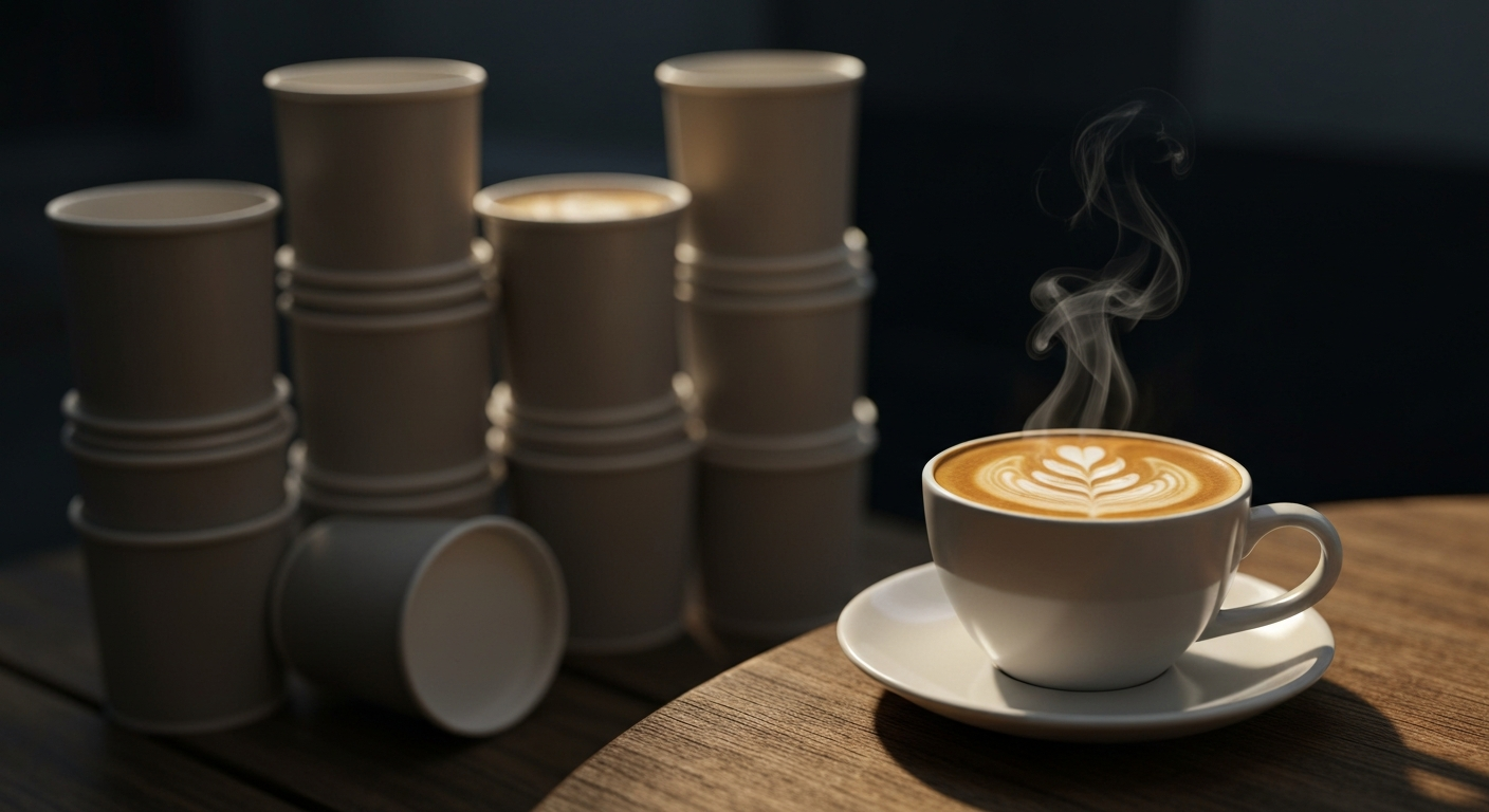 Waarom &eacute;&eacute;n goede koffie beter is dan twintig matige.