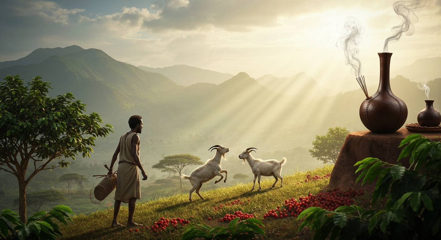 Waarom Ethiopi&euml; de bakermat van koffie is.