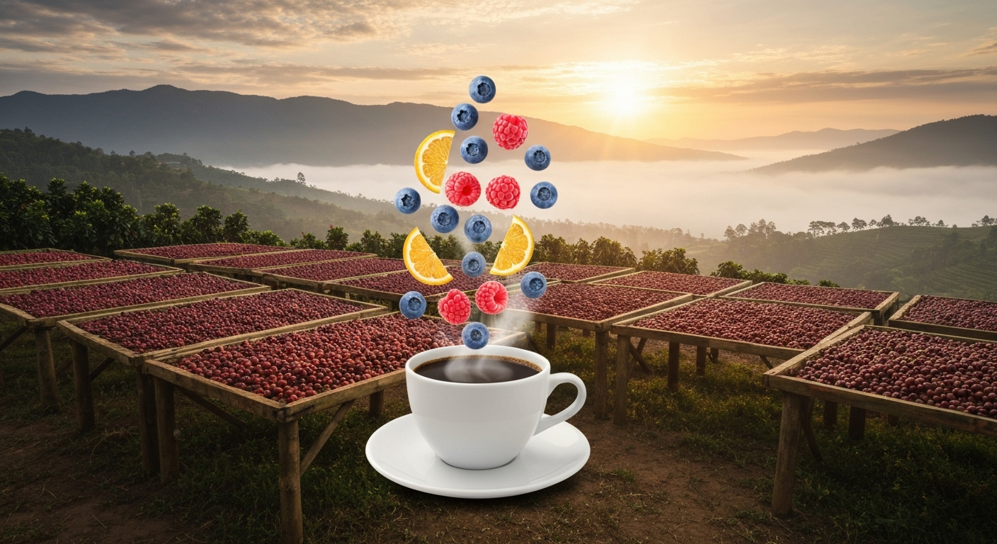 Waarom Ethiopische koffie vaak fruitig is.